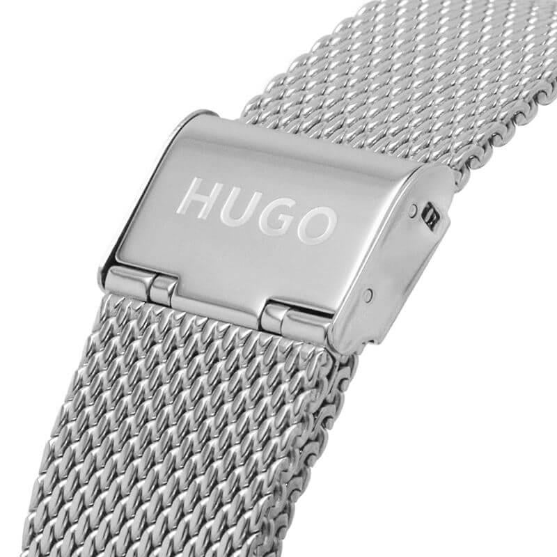 ADVISE Black Dial Steel Mesh Strap Gents Watch