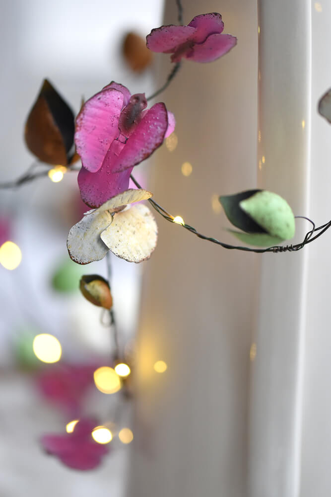 Orchid Battery Powered LED Lights