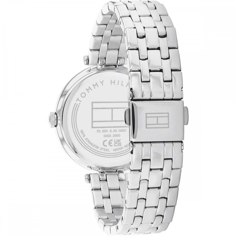 Natalie Silver Crystal Dial & Stainless Steel Bracelet Strap Ladies Watch