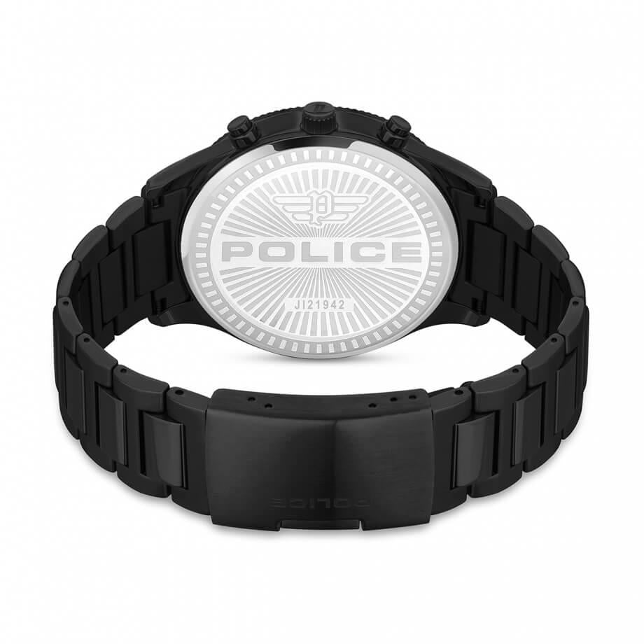 VAULT Black Chronograph Dial With Bracelet Strap