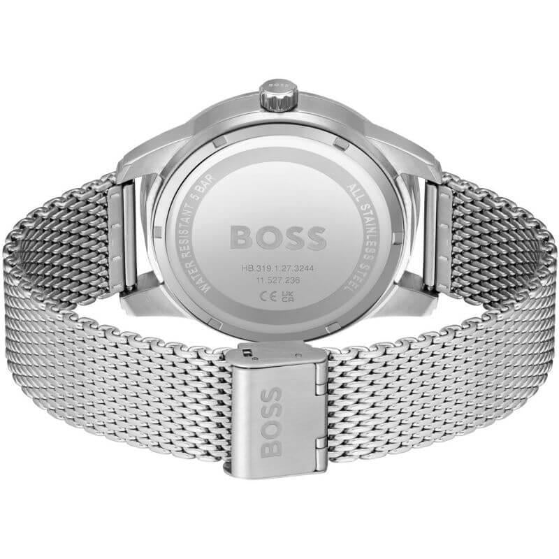 Sophio Blue Dial Steel Mesh Bracelet Gents Watch