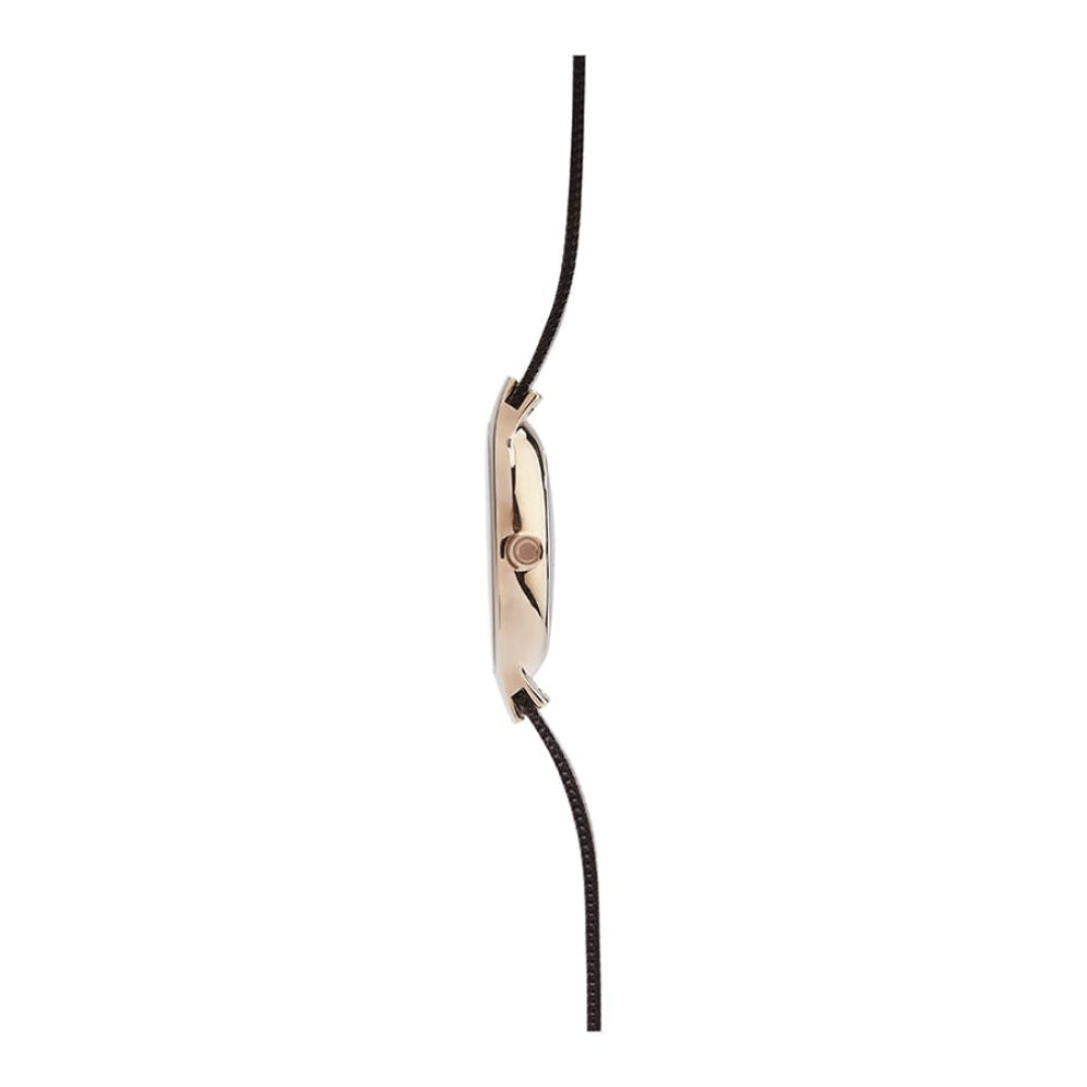 EKKO - WALNUT Rose Gold Plated Mesh Bracelet Watch