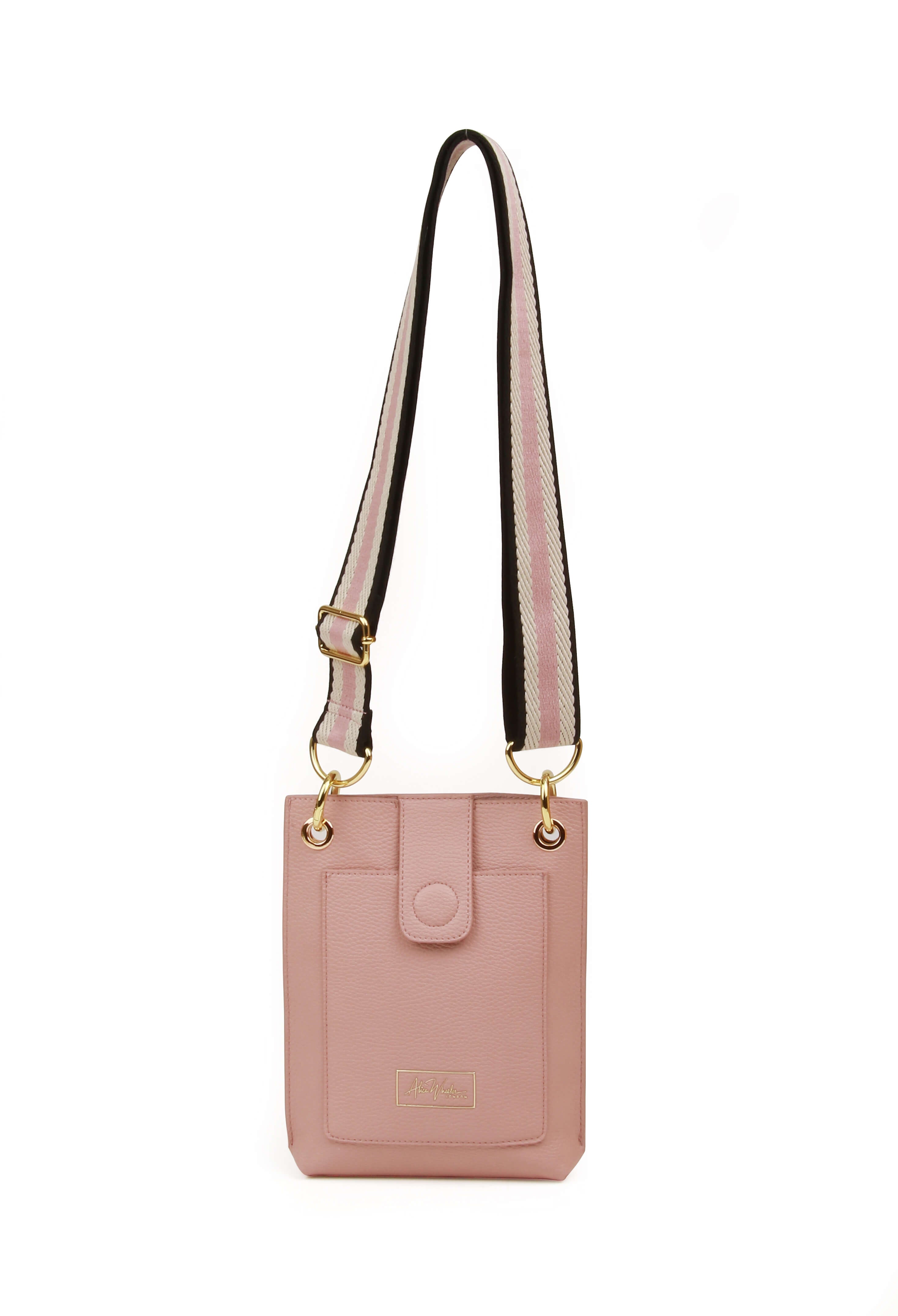 Primrose Phone Cross Body Bag In Pink