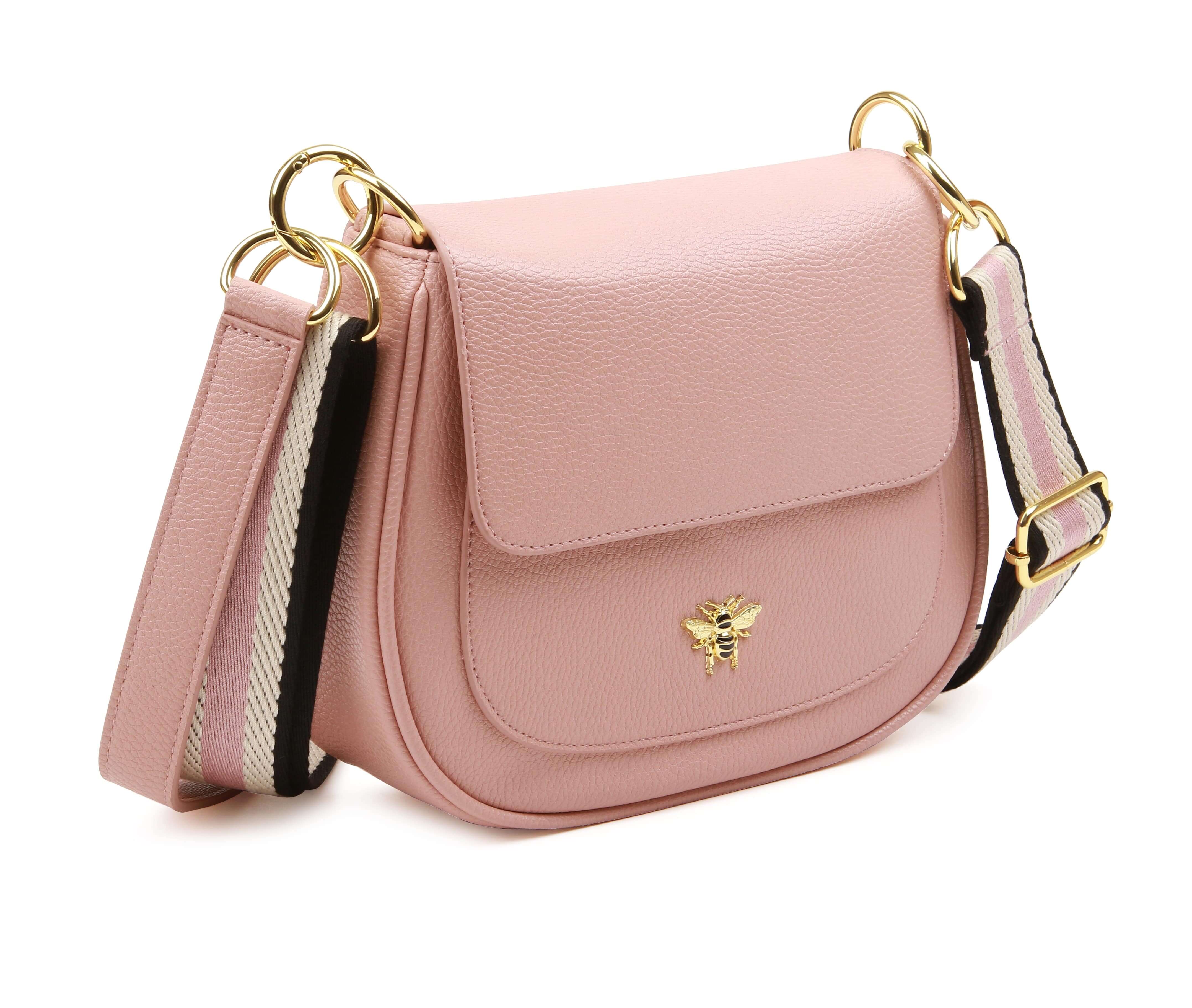 Ascot Saddle Bag In Pink