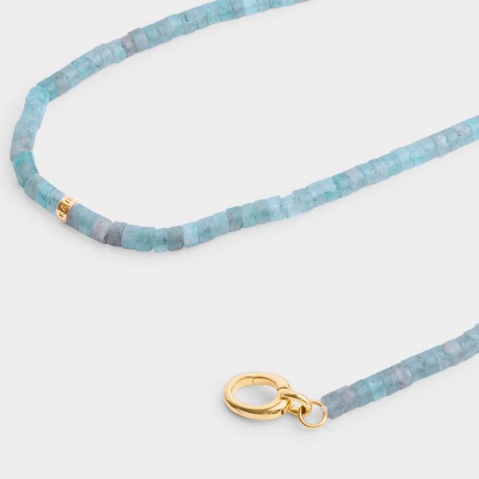 Ocean Glow Waterproof Gold Choker