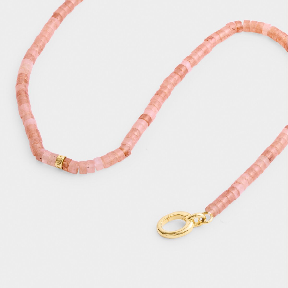 Sunset Glow Choker In Gold