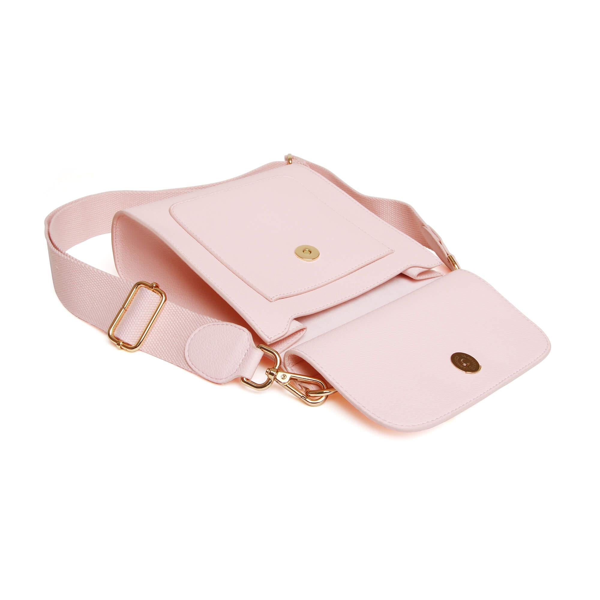 Bloomsbury Cross Body In Pastel Pink