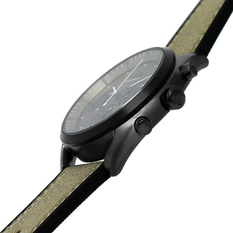 Top Chronograph Grey IP Gents Watch