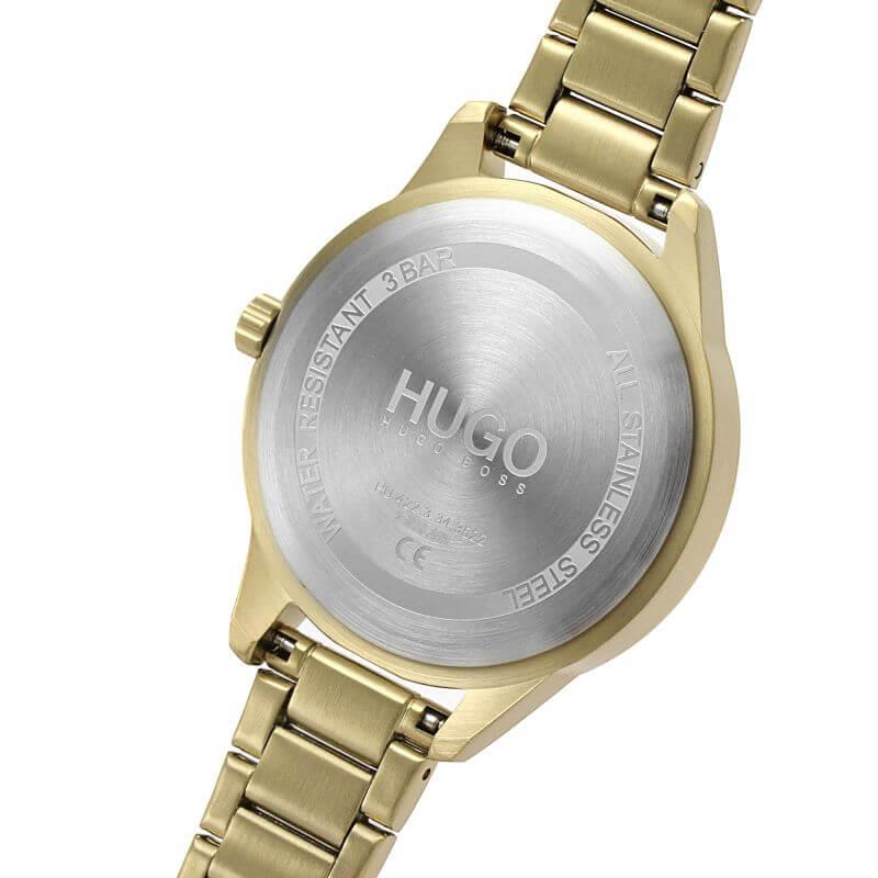 FRIEND Gold Dial & Bracelet Strap Womens Watch