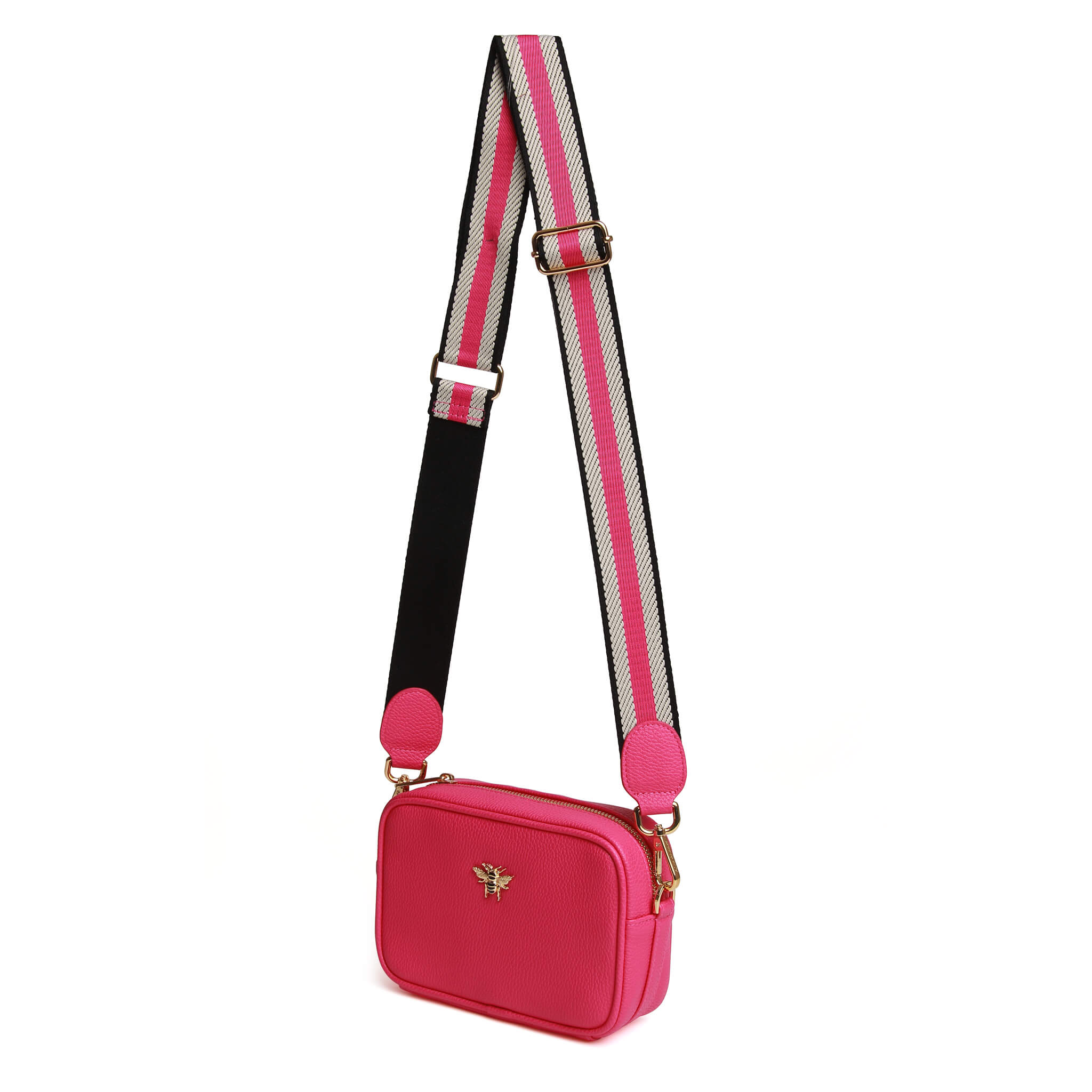 Mini mayfair W Webbing Strap Barbie In Pink