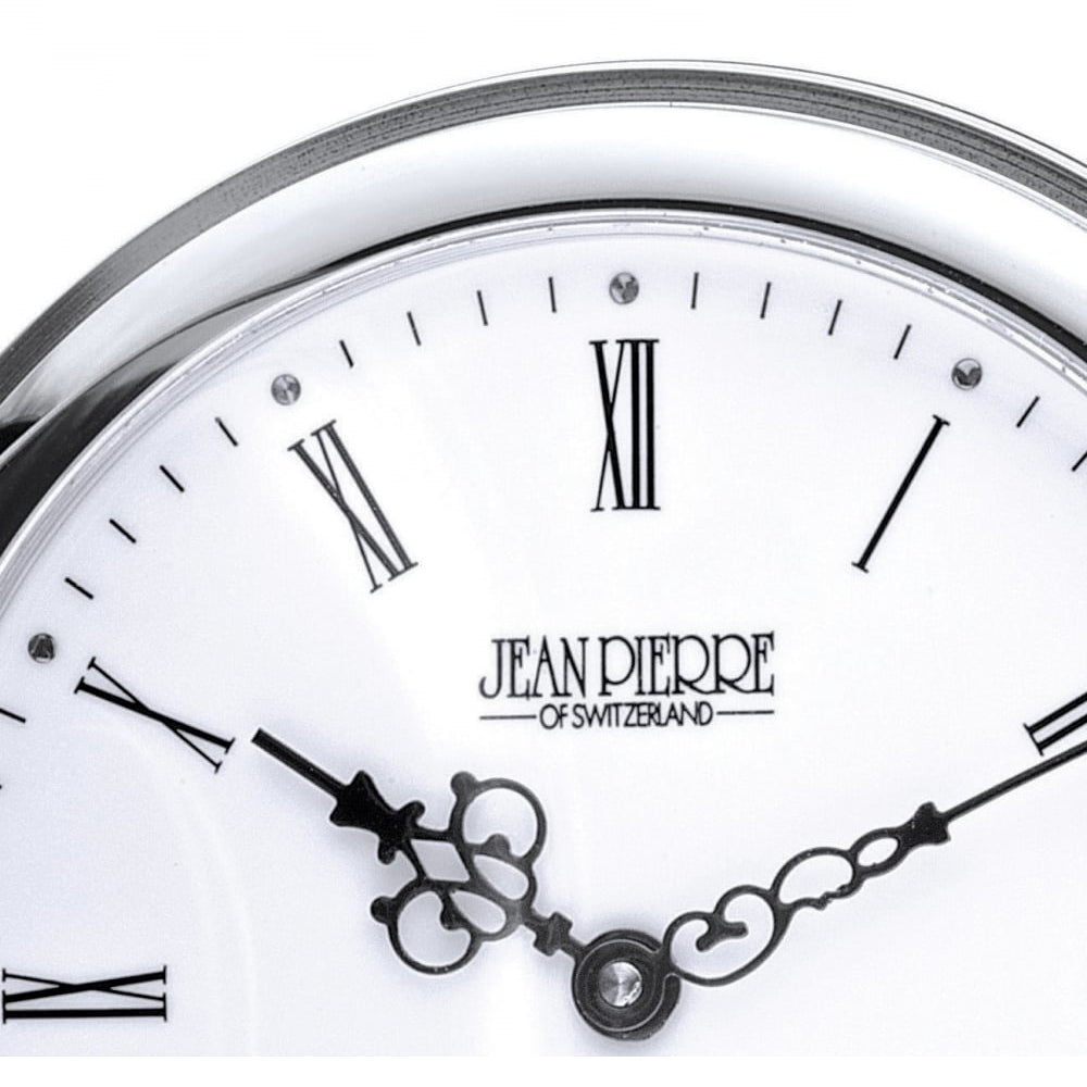 Chrome Plated Mechanical Half Hunter Pocket Watch