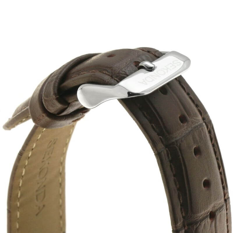 Stainless Steel Case With Silver Case Watch