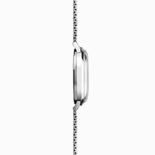 Silver Case With Silver Dial & Stainless Steel Expander Bracelet Men's Heritage Watch
