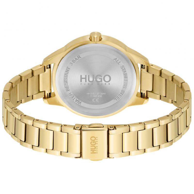 FRIEND Gold Dial & Bracelet Strap Womens Watch