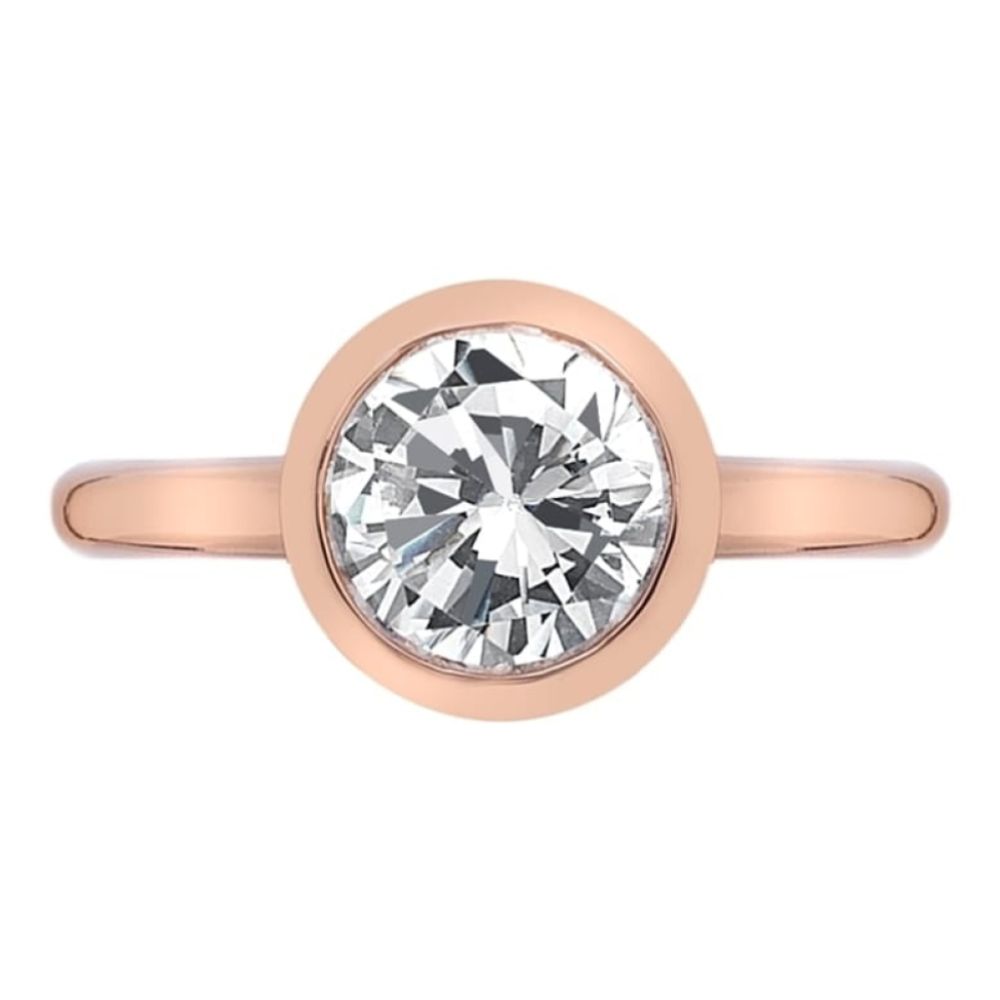 Riflessi Rose Gold Plated Ring
