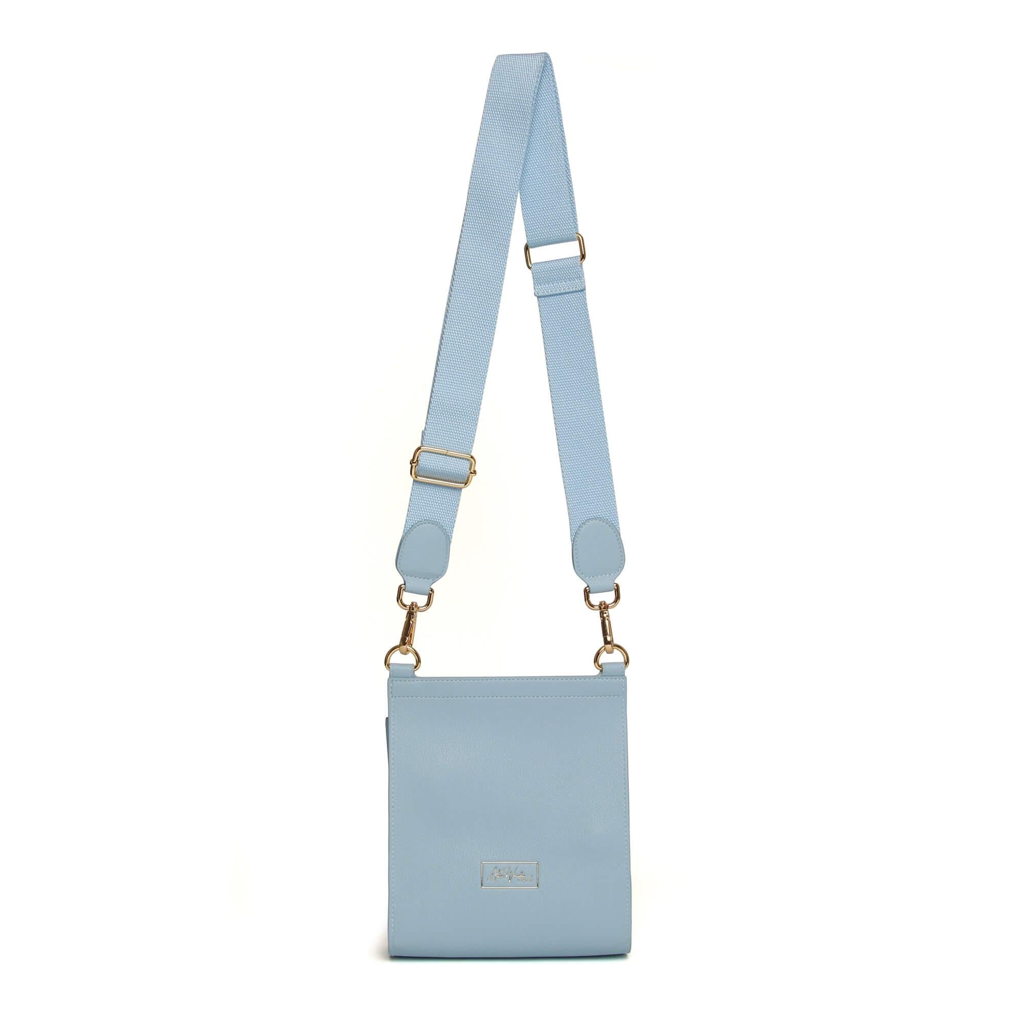 Bloomsbury Cross Body In Pastel Blue