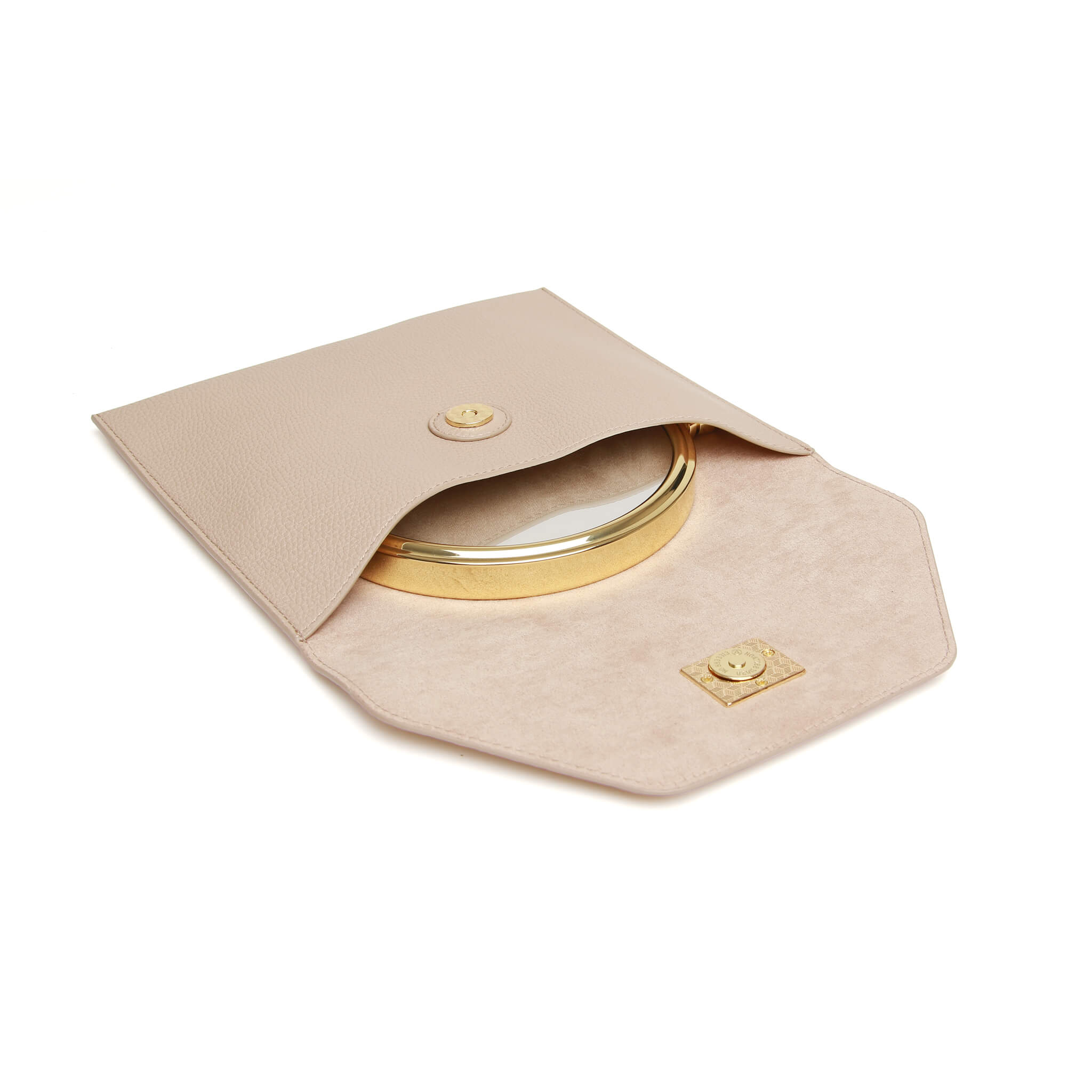 Stone - Travel Mirror & Case - 7x Magnification